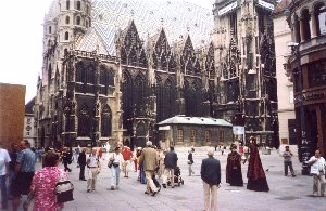 Stephansdom in the heart of Vienna
